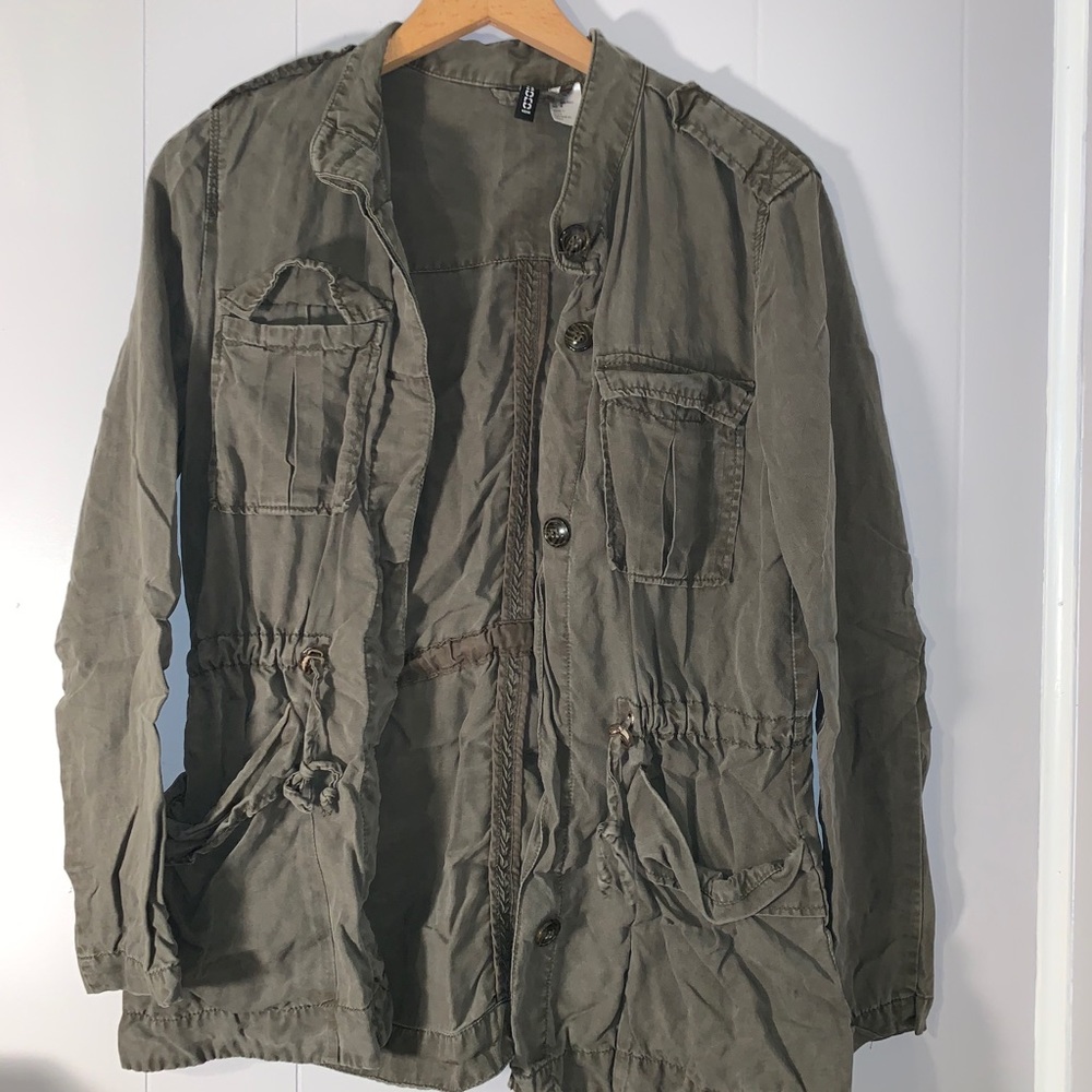 Army Green Light Jacket